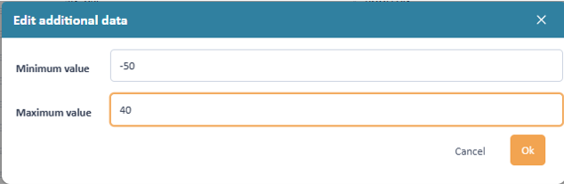 Number settings