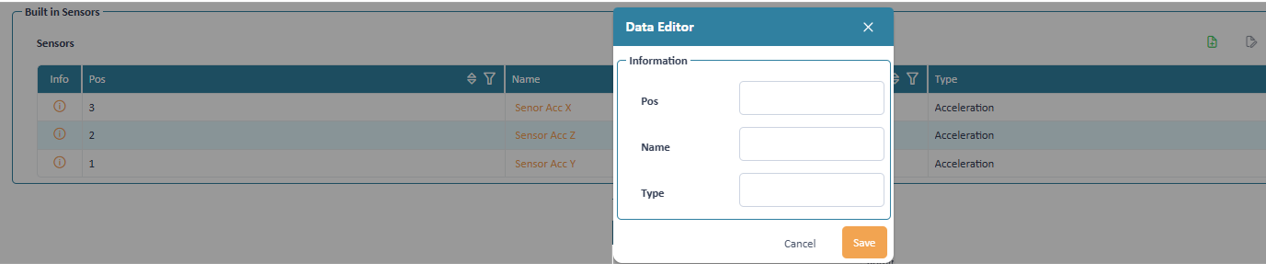 Sensors in a testbench modelled as OWNED_OBJECTLIST
